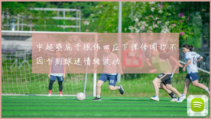 中超垫底于根伟回应下课传闻称不因个别球迷情绪波动